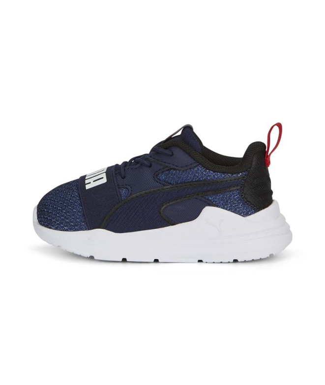 Sapatilhas da Puma Wired Run Pure Infantil Navy