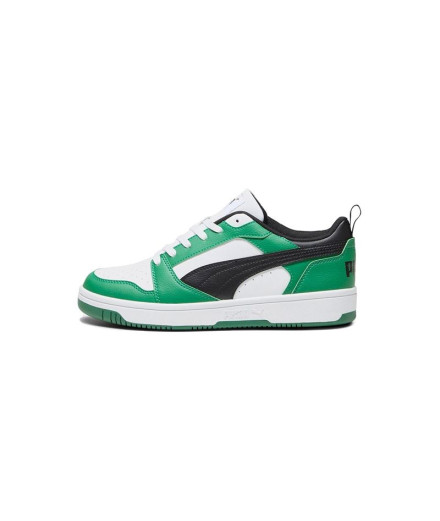 Sapatilhas de Puma Rebound V6 Lo Infantil Verde