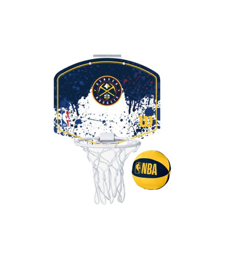 Cesta basquetebol Wilson da NBA Team Mini Denver Nuggets