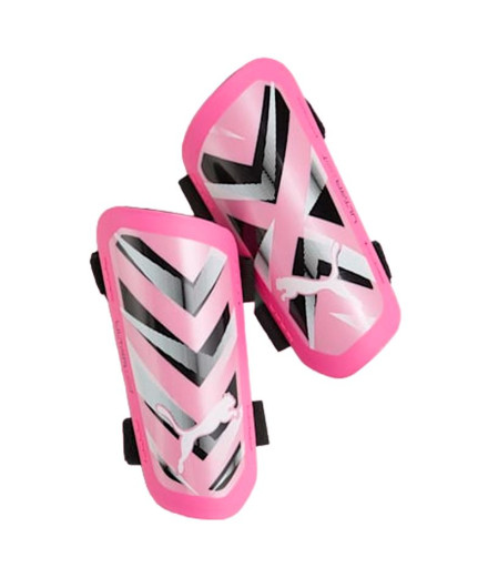 Caneleiras Futebol de Puma ULTRA Light Strap Poison Pink...