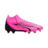 futebol Botas Puma Ultra Pro FG/AG Rosa Branco