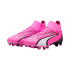 futebol Botas Puma Ultra Pro FG/AG Rosa Branco