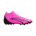 futebol Botas Puma Ultra Pro MG Rosa Branco