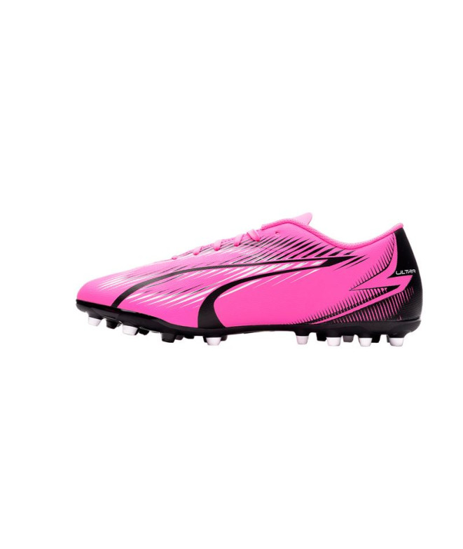 futebol Botas Puma Ultra Play MG Rosa Branco