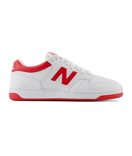 Sapatilhas New Balance Homem 480 Branco-Vermelho