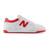 Sapatilhas New Balance Homem 480 Branco-Vermelho