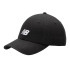 Boné New Balance Clássico de aba curva Preto