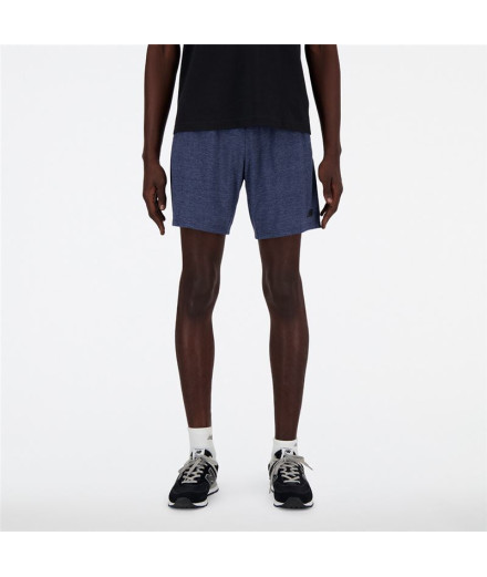 Calça New Balance Homem Sport Essentials Heathertech 7 Navy