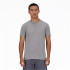 Camiseta New Balance Homem Sport Essentials Heathertech Cinzento