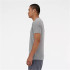 Camiseta New Balance Homem Sport Essentials Heathertech Cinzento