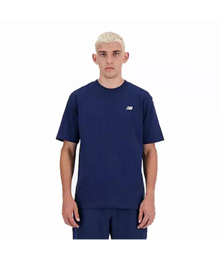 Camiseta New Balance Homem Sport Essentials Cotton Navy