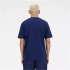 Camiseta New Balance Homem Sport Essentials Cotton Navy