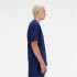Camiseta New Balance Homem Sport Essentials Cotton Navy