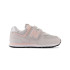 Sapatilhas New Balance Infantil 574 Core Hook & Loop Cinzento Rosa