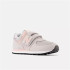 Sapatilhas New Balance Infantil 574 Core Hook & Loop Cinzento Rosa