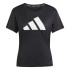 Camiseta de Running adidas Run It Mulher Preto