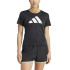 Camiseta de Running adidas Run It Mulher Preto