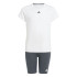 Fato de treino por Fitness adidas Essentials Jogger Essentials 3Bandas Menina Branco