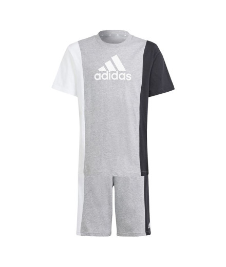 Conjunto adidas Club Set Infantil Cinzento