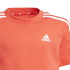 Conjunto adidas Lk 3Bandas Infantil Vermelho