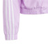 Casaco por Fitness adidas Essentials 3 Bands Menina Lila