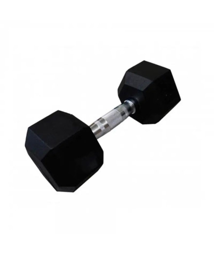 fitness Softee Haltere de Hexagonal 20 kg Preto