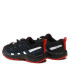 Sapatilhas de Trail Salomon XA Pro V8 Preto/Azul/Vermelho Infantil