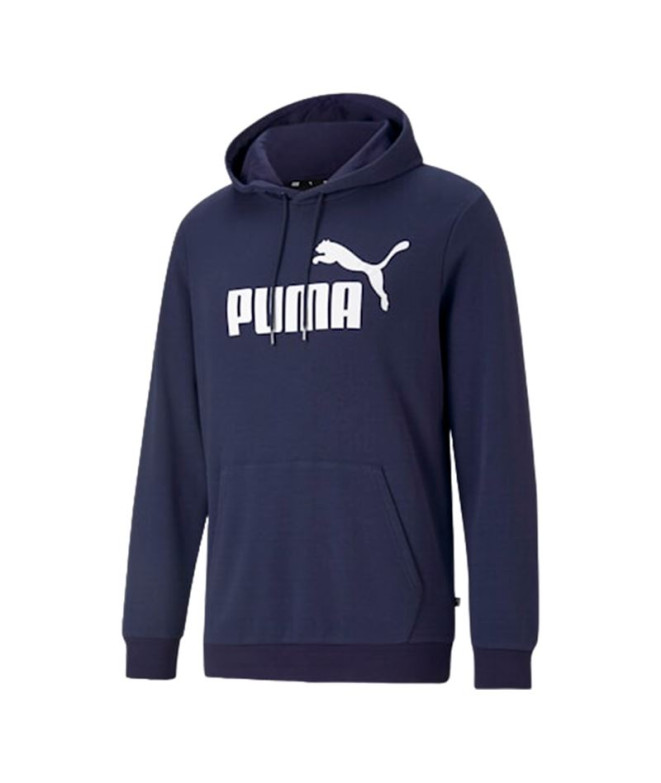 Moletom Homem Puma Essentials Big Logo Marinho