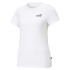 Camiseta Mulher Puma Essentials Logótipo pequeno branco