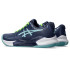 Sapatilhas padel ASICS Gel-Challenger 14 Padel Homem Azul/Aguamarela