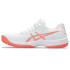 Sapatilhas de Tênis ASICS Gel-Game 9 Clay/Oc Mulher Branco/Coral
