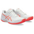 Sapatilhas de Tênis ASICS Gel-Game 9 Clay/Oc Mulher Branco/Coral