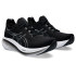 Sapatilhas de Running ASICS Gel-Nimbus 26 Mulher Preto/Cinza