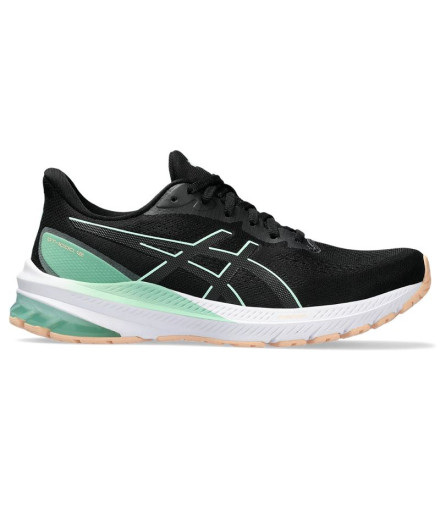 Sapatilhas de Running ASICS GT-1000 12 Mulher Preto/ Hortelã