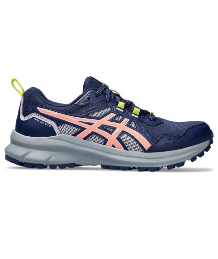 Sapatilhas de Trail ASICS Trail Scout 3 Mulher Azul/Coral