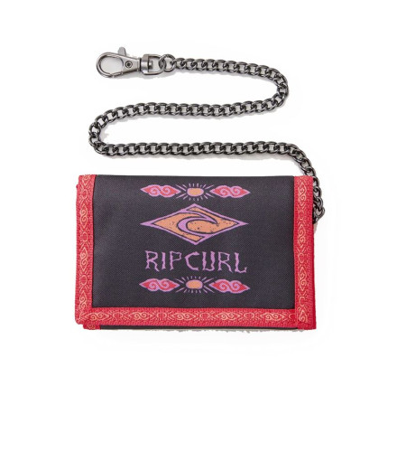 Carteira Rip Curl Corrente de diamantes Homem Vermelho/Preto