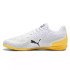 Sapatilhas de futebol salaInfantil Puma TRUCO II Branco Preto