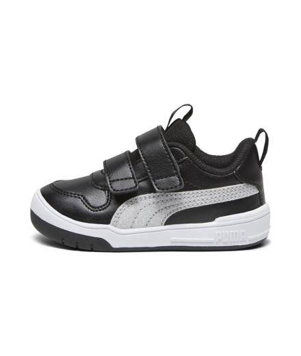 Sapatilhas da Puma Multiflex Glitz Infantil Preto
