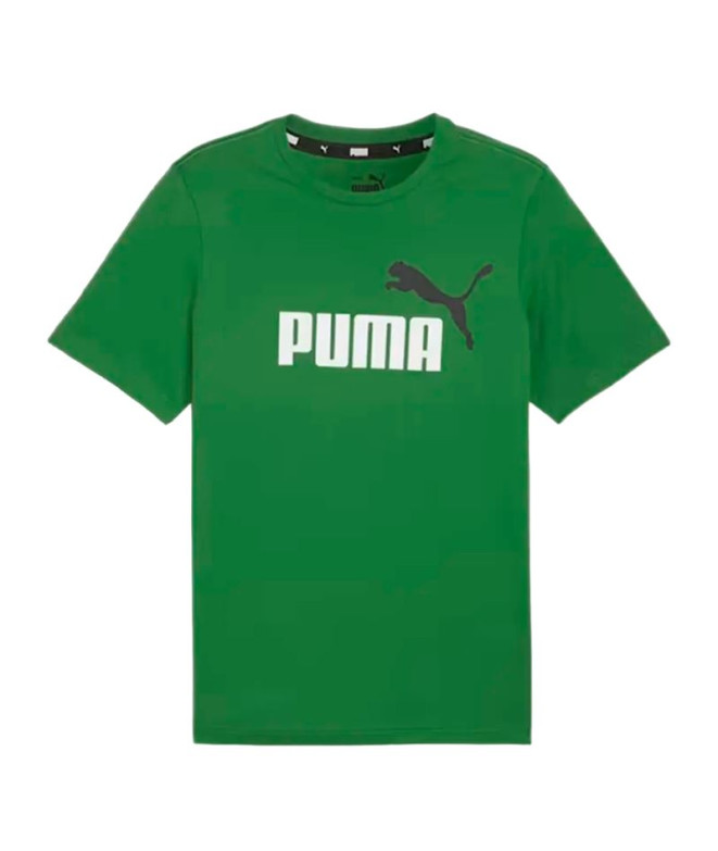 Camiseta Homem Puma Essentials+ 2 Cor Verde