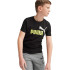 Camiseta Infantil Puma Essentials+ 2 Cor Preto