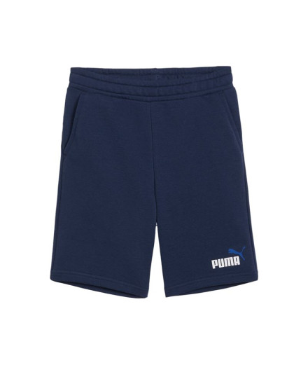 Calça Puma Essentials+ 2 Colour Club Navy Infantil