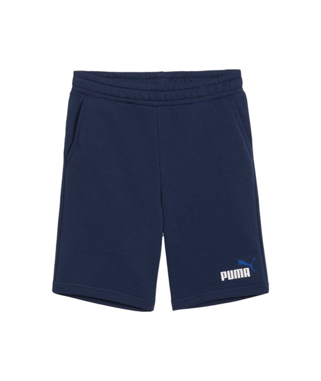 Calça Puma Essentials+ 2 Colour Club Navy Infantil