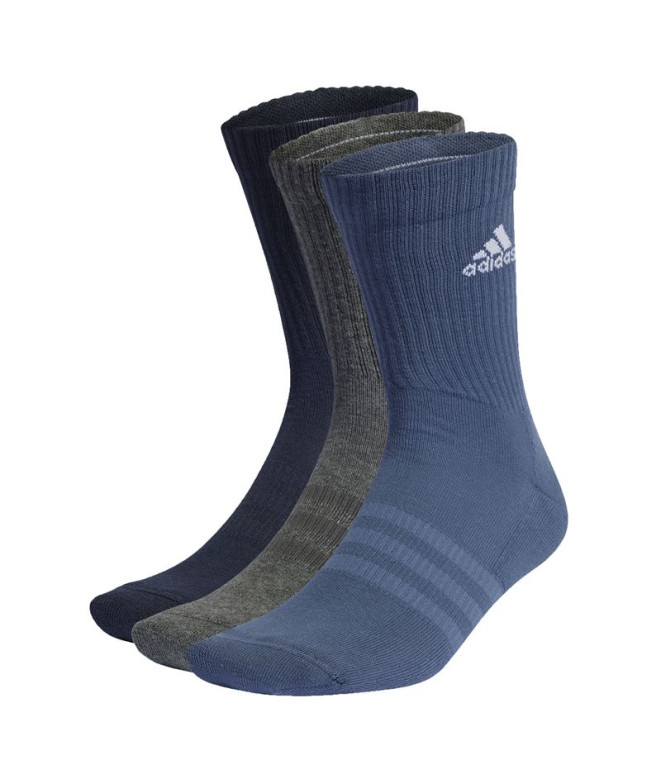 Meias adidas clássico almofadado azul