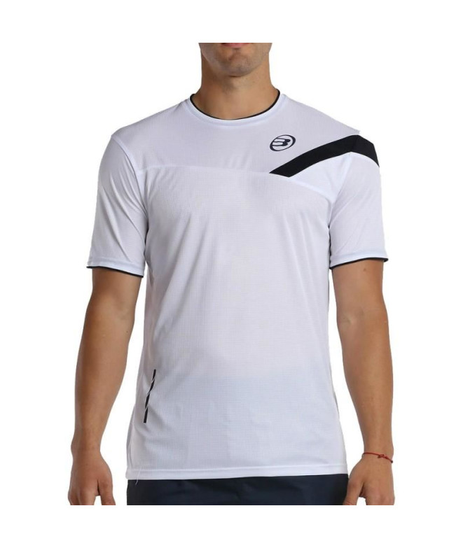 Camiseta Homem Bullpadel lucia Branco