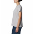 Camiseta de Montanha Columbia Trek™ Graphic Mulher Cinzento