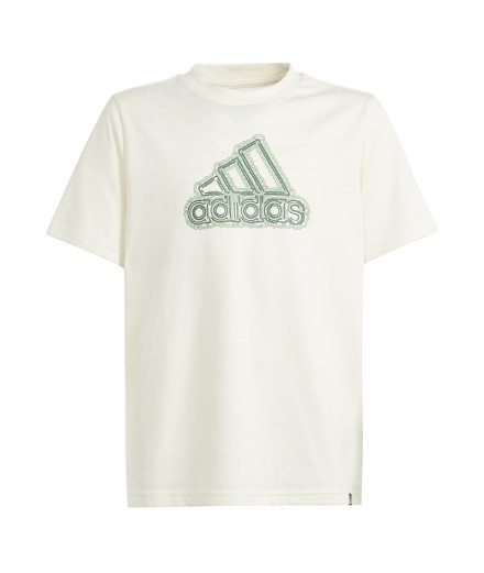 Camiseta adidas Growth da tabela Infantil Broken White...