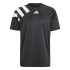 Camiseta de Futebol adidas Fortore23 Homem Preto