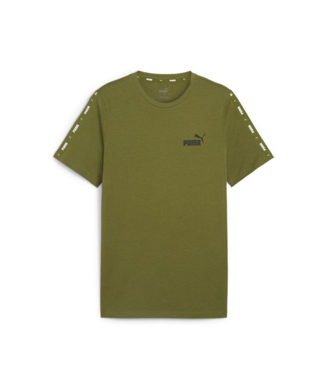 Camiseta Fita Puma Essentials+ verde azeitona...