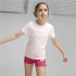 Fato de treino Infantil Logótipo Puma cor-de-rosa