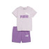 Fato de treino Bebês Puma Minicats Lilás